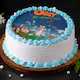 Oggy Vanilla Poster Cake